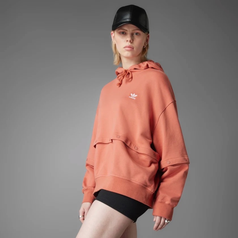 adidas Always Original Snap-Button Hoodie